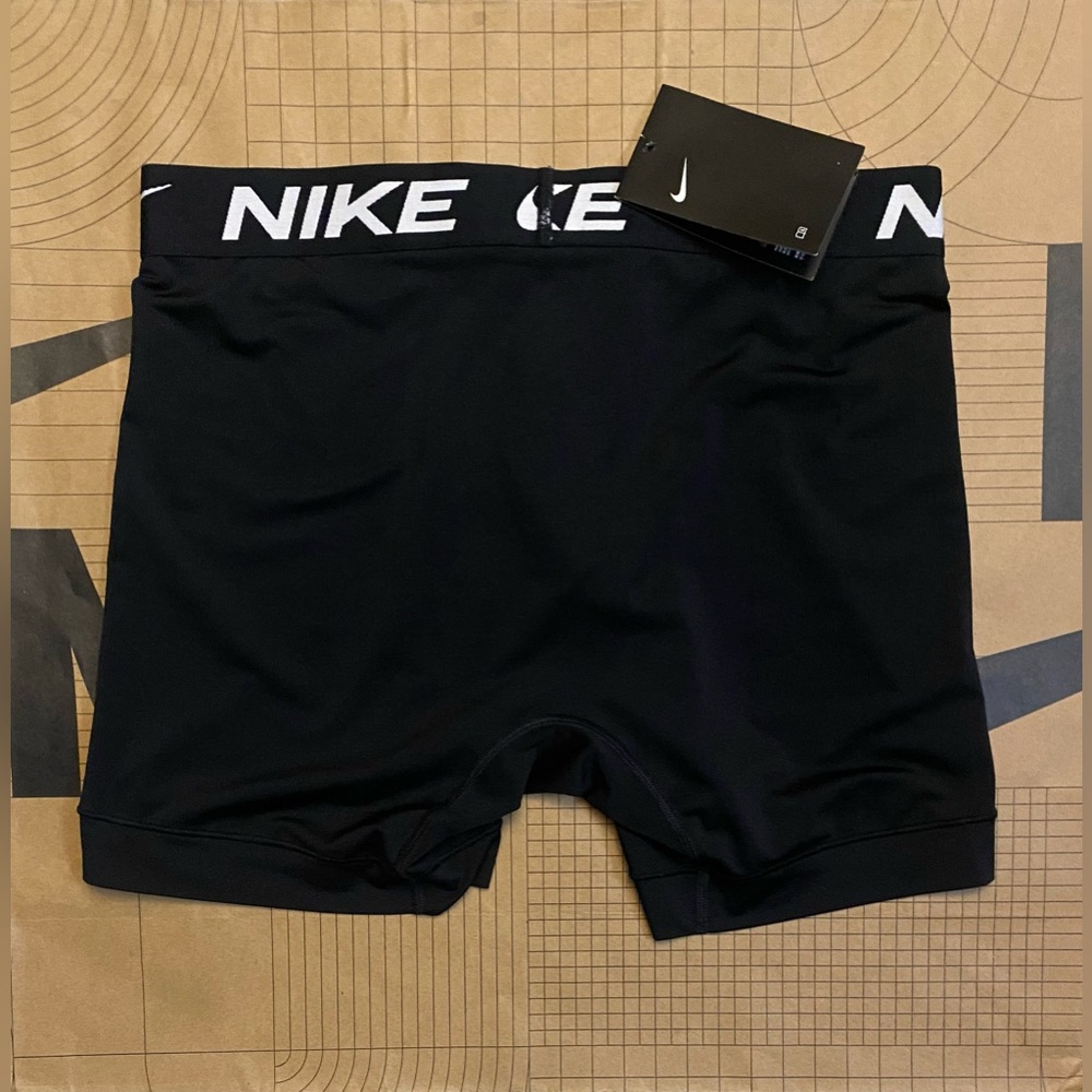 Nike dri fit microfiber Men’s boxer briefs fitted tight fit 3 pairs - Picture 3 of 9